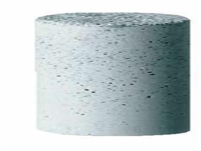 Silikon-schleifscheibe Zylinder, Weiß, Grobes Korn, 9 X 20 Mm, Nr. 1019, Eve - Standard Bild - 2
