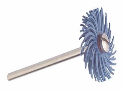 Schleifscheibe Blau Auf Dorn Montiert, Durchmesser 19 Mm, Korngröße: Fein, Hatho - Standard Bild - 3