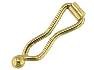 Sicherheitsverschluss, 18kt Gelbgold, 100  Recyceltes Gold