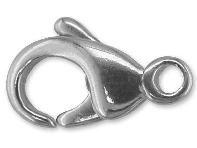 Geschmolzenes Barock Knebelverschluss 13 Mm, Silber 925. Ref. 27033