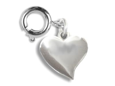Anhänger Herz Klein 6 Mm, Silber 925