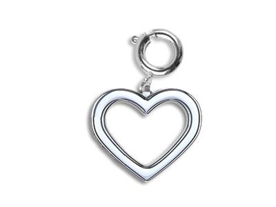 Anhänger Herz Gro 6 Mm, Silber 925