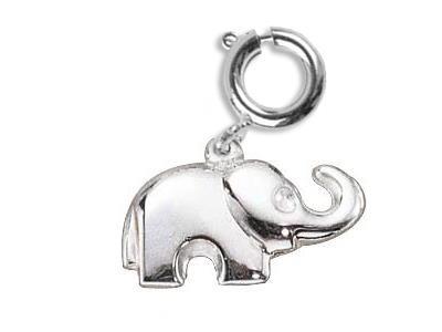 Pampille Elefant 6 Mm, Silber 925