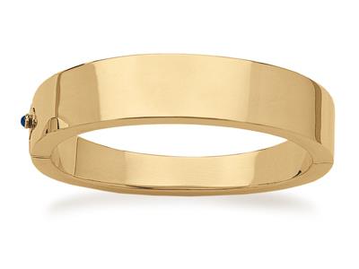 Armband Asymmetrischer Armreif 8,515 Mm, 59 Mm, 18k Gelbgold