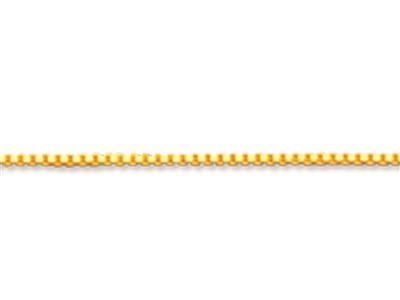 Venezianische Glieder 0,80 Mm, 45 Cm, Gelbgold 18k - Standard Bild - 2