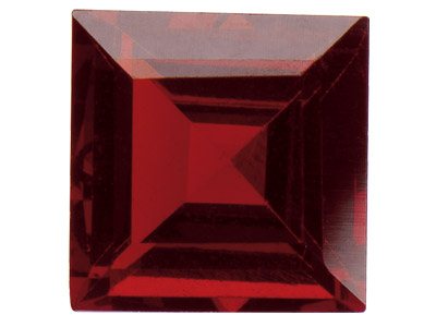 Quadratischer Granat, 5 MM
