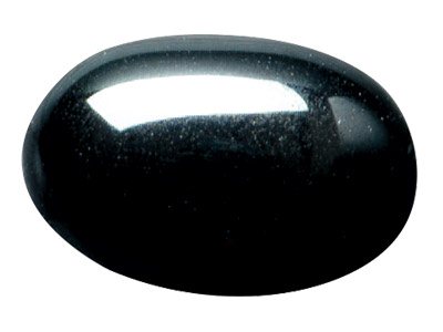 Hämatit, Ovaler Cabochon 7 X 5 MM