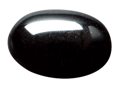 Hämatit, Ovaler Cabochon 20 X 15 MM