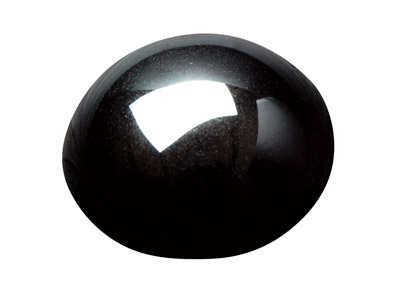 Hämatit, Runder Cabochon 12 MM