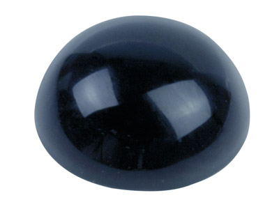 Onyx, Runder Cabochon, 12mm