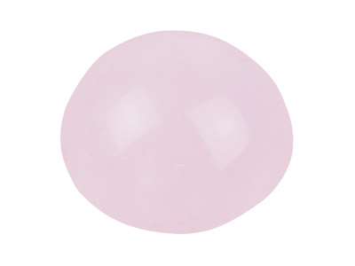 Rosenquarz, Runder Cabochon 8 MM