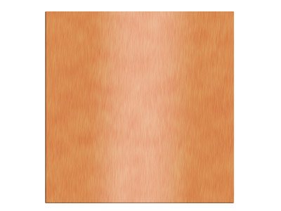 Schild Kupfer, 0,90 X 75 X 75 MM - Standard Bild - 2