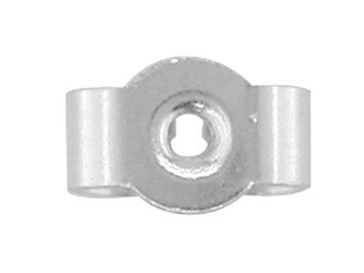 Ohrstecker-rückseite Silber 925, Beutel Mit 25 Paaren - Standard Bild - 3