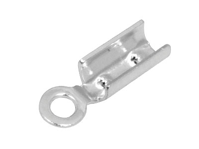 Endstück 3 MM Für Lederband, Silber925, Beutel Mit 10 Stück