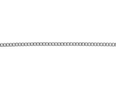 Panzerkette 1,2 Mm, 45 Cm, Silberfarben*. - Standard Bild - 2