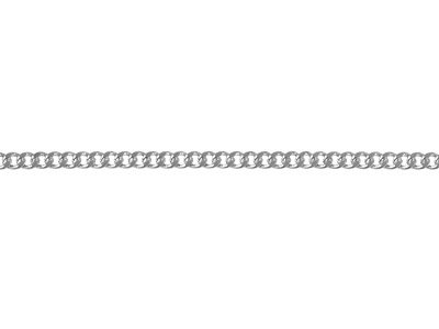 Panzerkette 1,8 Mm, 45 Cm, Silberfarben*. - Standard Bild - 2
