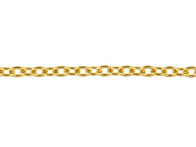 Ankerkette, 2,3 Mm, 40 Cm, Vergoldet* - Standard Bild - 2