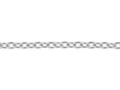Ankerkette 2,3 Mm, 45 Cm, Versilbert*. - Standard Bild - 2