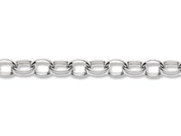 Ovale-Jaseron-kette-3-X-2,50-Mm,---Si...