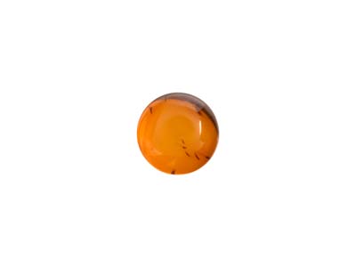 Naturbernstein, Runder Cabochon 4 MM
