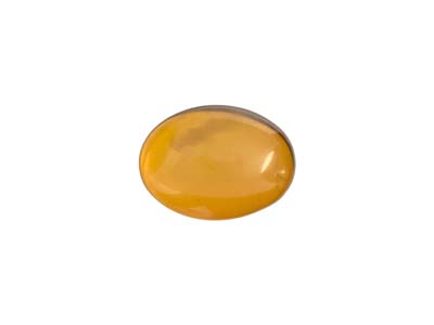 Natürlicher Bernstein, Ovaler Cabochon, 8 X 6 MM - Standard Bild - 1