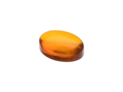 Natürlicher Bernstein, Ovaler Cabochon, 8 X 6 MM - Standard Bild - 3