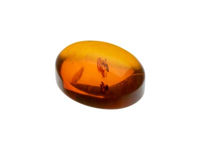 Natürlicher Bernstein, Ovaler Cabochon, 10 X 8 MM - Standard Bild - 3