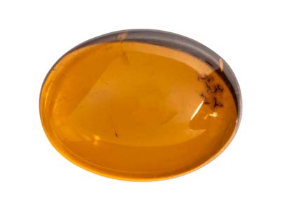 Natürlicher Bernstein, Ovaler Cabochon, 16 X 12 MM - Standard Bild - 1