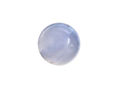 Achat, Runder Cabochon, 8 Mm, Blau Gebändert