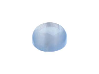 Achat, Runder Cabochon, 8 Mm, Blau Gebändert - Standard Bild - 3