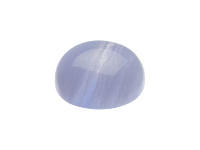 Achat, Runder Cabochon, 10 Mm, Blau Gebändert - Standard Bild - 3