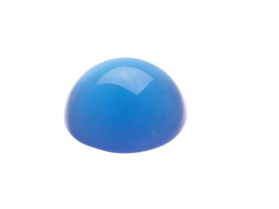 Achat, Runder Cabochon, 8 Mm, Blau - Standard Bild - 3