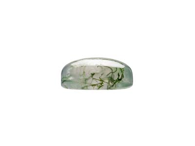 Moosachat, Ovaler Cabochon, 8 X 6 MM - Standard Bild - 2