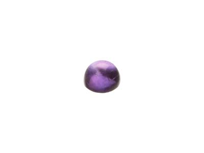 Amethyst, Runder Cabochon, 4 mm - Standard Bild - 3