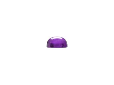 Amethyst, Runder Cabochon, 5 mm - Standard Bild - 2