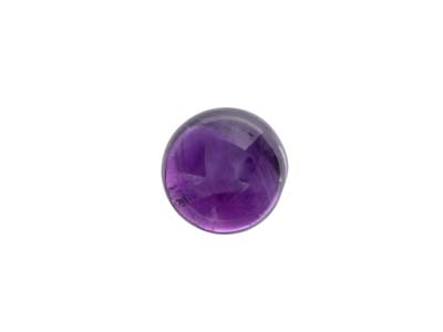 Amethyst, Runder Cabochon, 6 mm - Standard Bild - 1