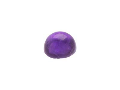 Amethyst, Runder Cabochon, 6 mm - Standard Bild - 3