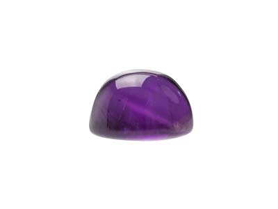 Amethyst, Runder Cabochon, 8 mm - Standard Bild - 2