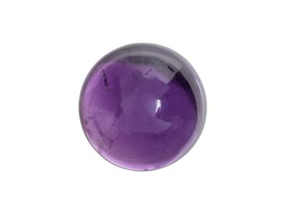 Amethyst, Runder Cabochon, 10 mm - Standard Bild - 1