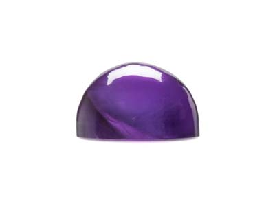 Amethyst, Runder Cabochon, 10 mm - Standard Bild - 2