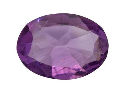 Ovaler Amethyst, 7 X 5 MM