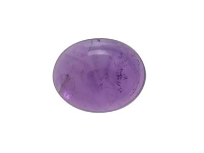 Amethyst, Ovaler Cabochon, 10 X 8 mm - Standard Bild - 1