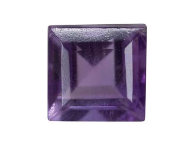 Amethyst, Quadratisch, 3x3mm