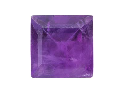 Amethyst Quadratisch, 5 MM
