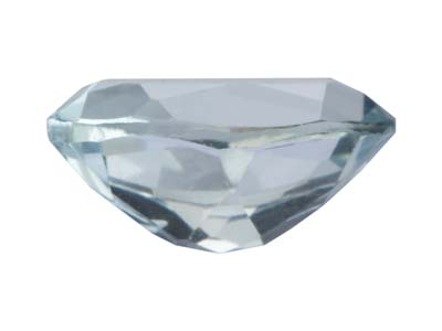 Ovaler Aquamarin, 8 X 6 MM - Standard Bild - 2
