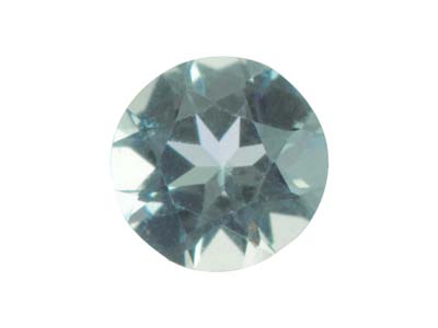 Aquamarin Rund, 4,5 MM
