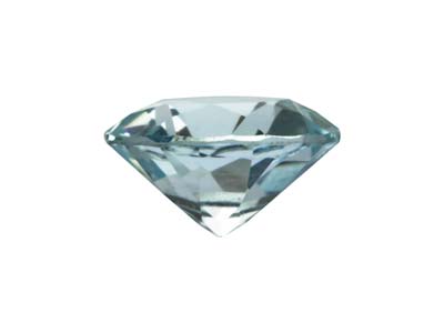 Aquamarin Rund, 5 MM - Standard Bild - 2