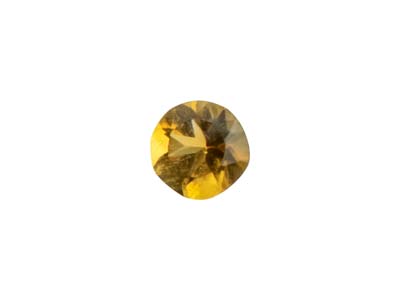 Runder Citrin, 1,5 MM