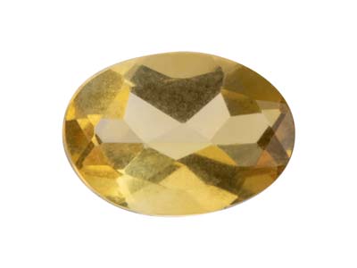Ovaler Citrin, 6 X 4 MM