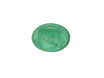 Smaragd, Ovaler Cabochon, 8 X 6 mm - Standard Bild - 1